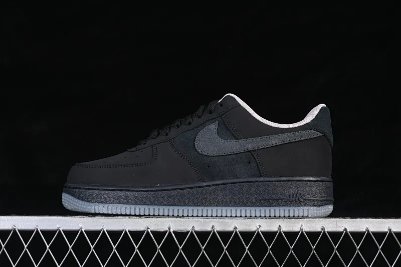 All categories Nk Air Force 1 Air Force series Nk Air Force 1 Low Air Force low-top Nike Air Force 1'07 Low matte all-black Air Force 1 low-top casual sneakers IQ9791-001